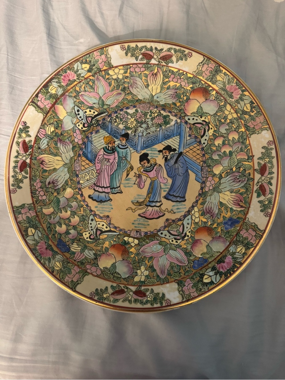 Big, Chinese plate